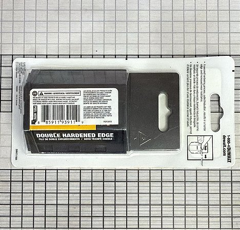 LAMINA  DEWALT  NAVAJA MULTIUSOS PAQUETE CON 50 PIEZAS