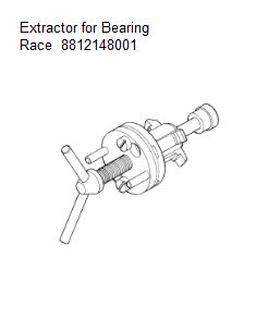 Extractor race of the Bearing NG - 8812148001