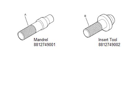 Mandrel Assy for Roller Positioning - 8812749001  (8812749002)