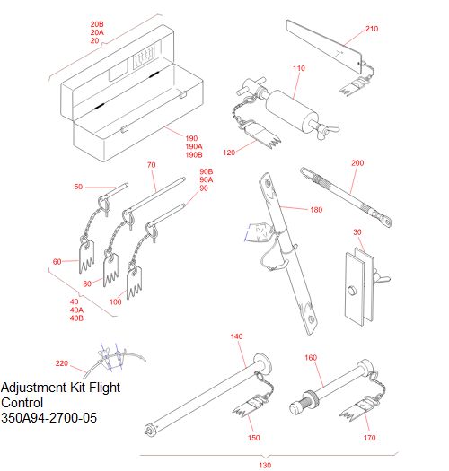Adjustment Kit, Flight Control - 350a94