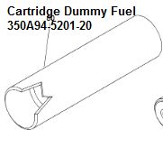 Cartridge Dummy , Fue = 350A-5201-20