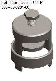 Extractor , Bush C.T.P. - 350A93-3201-00