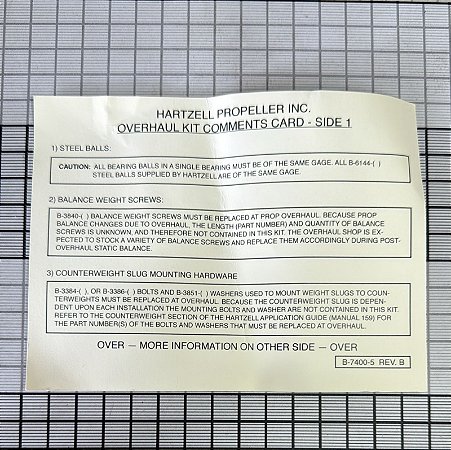 KIT REVISÃO - B-7400-5