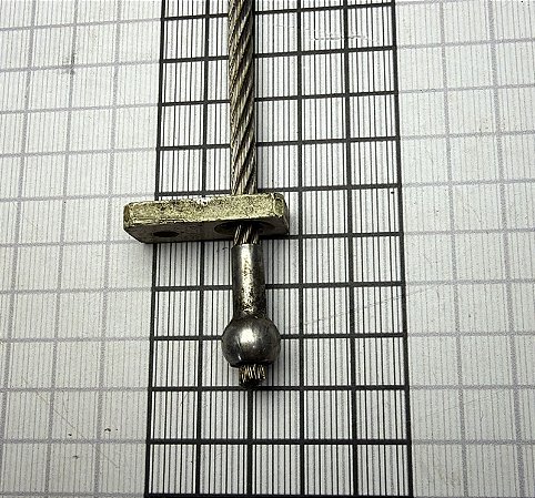 CABO ROSCA 3/16 TERMINAL ESQUERDO