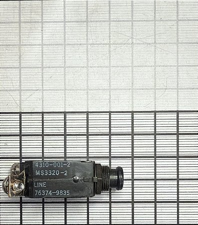 DISJUNTOR 2 AMP - MS3320-02 (4310-001-2) (AM13)