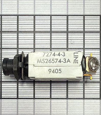 DISJUNTOR 3 AMP - MS26574-3A