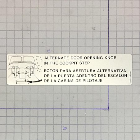 PLAQUETA - 120-47394-001