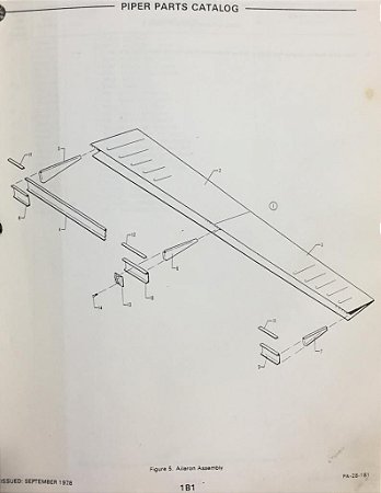 CHAPA AILERON ESQUERDO INTERNO - 35640-002