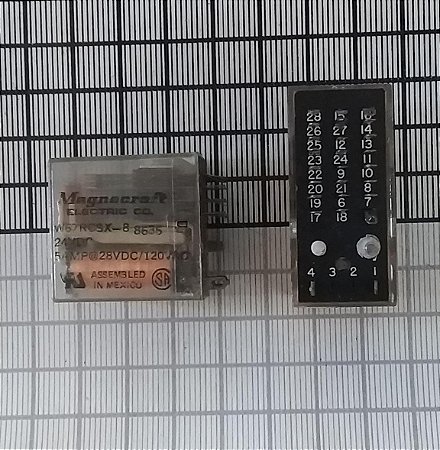 MAGNECRAFT ELETRIC - W67RCSX-18- (24VDC-8612)