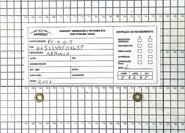 Arruela NAS1149F046P