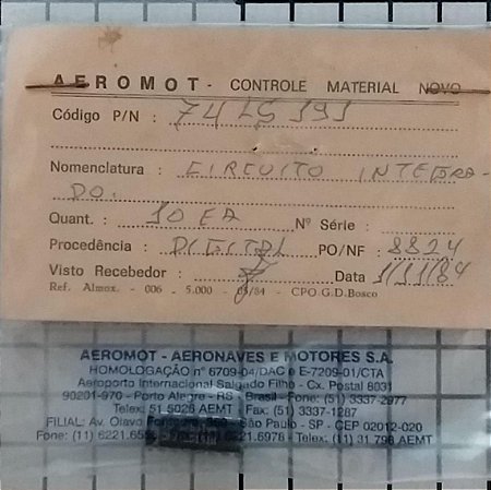 CIRCUITO INTEGRADO - 74LS191