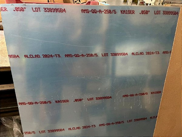 CHAPA 0.050" - 150cm X 60cm