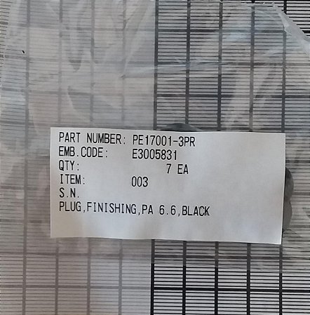 PLUG - PE17001-3PR