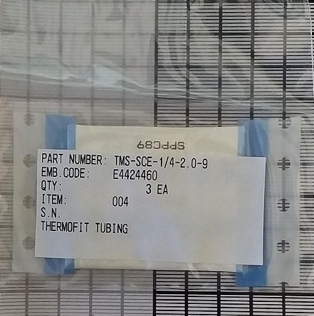 THERMOFIT TUBING - TMS-SCE-1/4-2.0-9