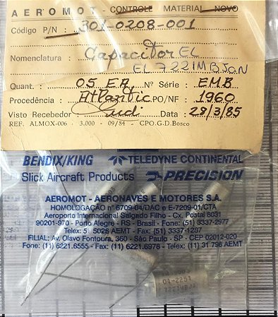 CAPACITOR - 301-0208-001
