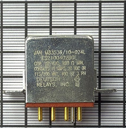 RELÉ 24V 10A - M83536/10-024L
