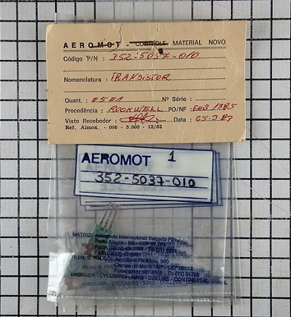 TRANSISTOR - 352-5037-010
