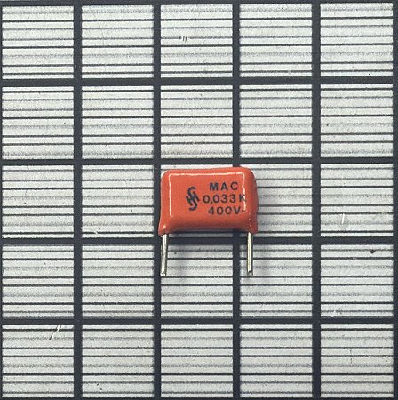 CAPACITOR -  0033X400V   ( 0.033X400V  )