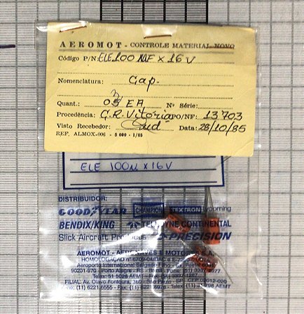 CAPACITOR - 100MFX16V
