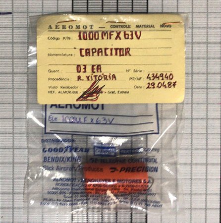 CAPACITOR - 1000MFX63V