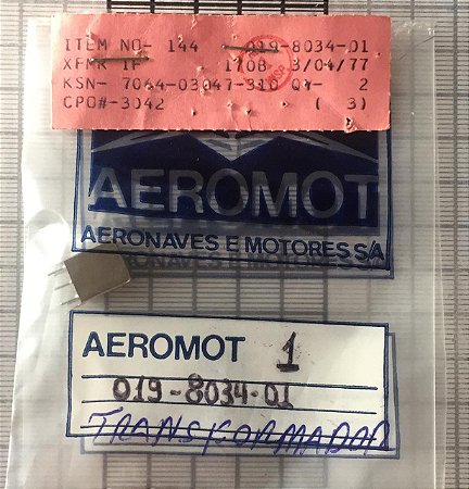 TRANSFORMADOR - 019-8034-01