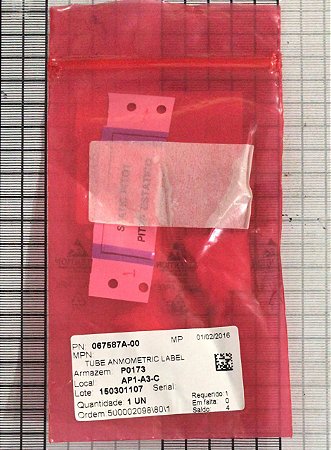 TUBE ANMOMETRIC LABEL - 067587A-00