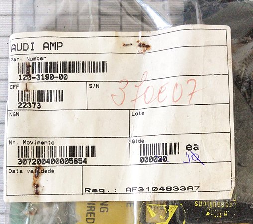 AUDI AMP - 120-3190-00