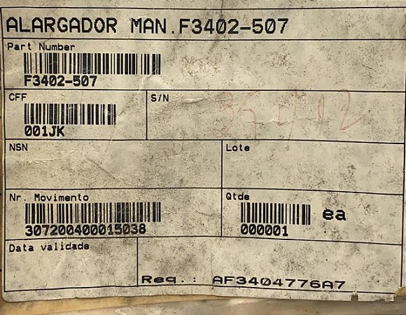 ALARGADOR - F3402-507