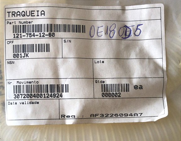 TRAQUEIA - 121-754-12-60