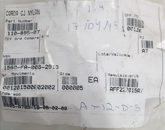 CORDA CJ NYLON -110-895-07