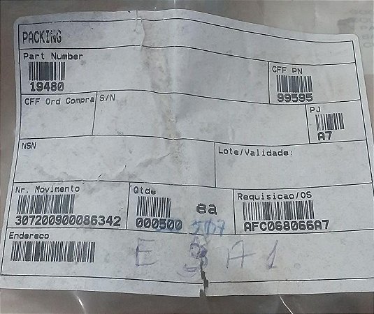 ANEL VEDAÇÃO - 19480