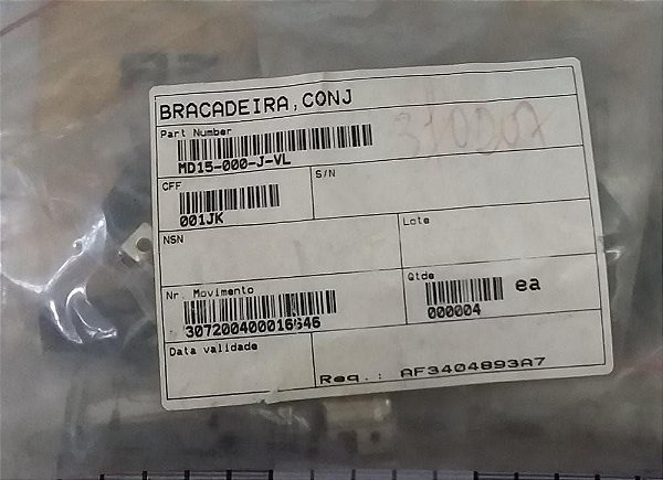 ABRAÇADEIRA - MD15-000-J-VL