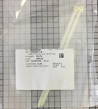 ABRAÇADEIRA PLÁSTICA -  MS3367-1-9