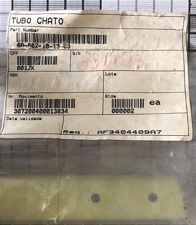 TUBO CHATO - 4A-862-10-13-03