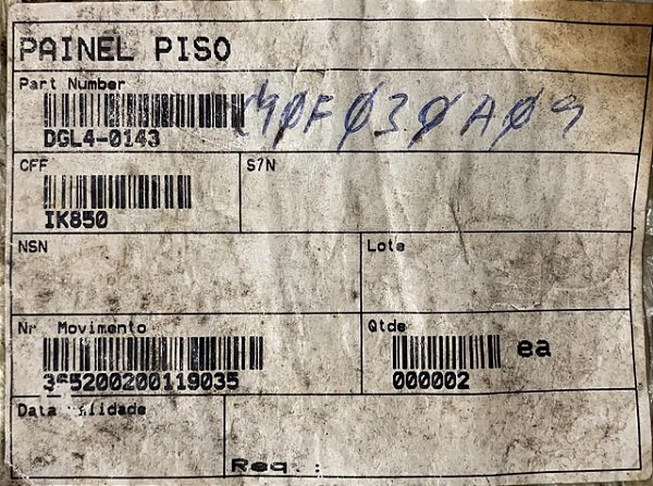 PAINEL PISO - DGL4-0143