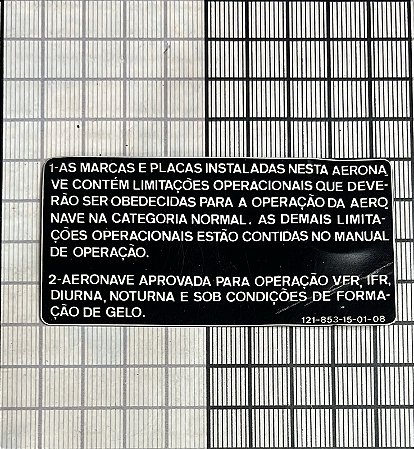 INSCRIÇÃO TÉCNICA - 121-853-15-01-08
