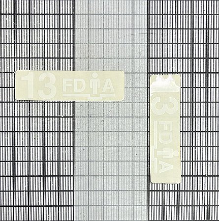 PLACARD - 7130920-3-13