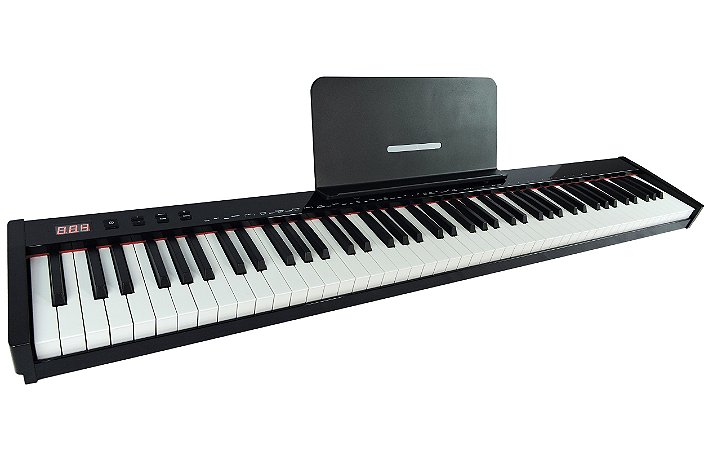 Piano eletrônico com 88 teclas ponderadas, teclado musical, órgão digital,  ABS Piano, teclado MIDI, venda quente, 1 pc, novo - AliExpress