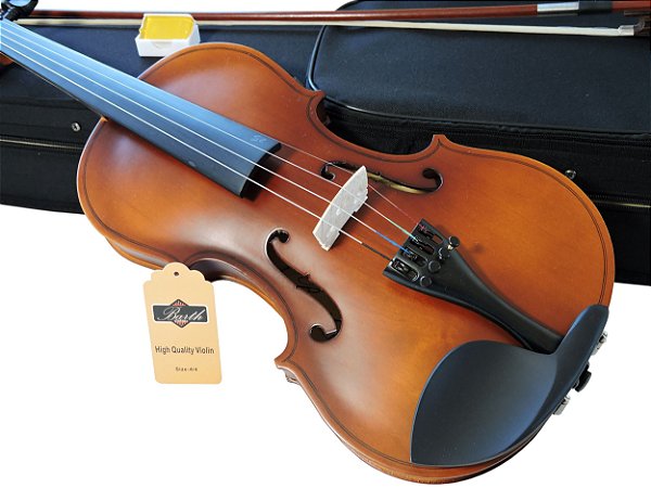 Violino Barth Violin Old 4/4 (envelhecido) - com Estojo Cr + Arco + Breu - Completo!