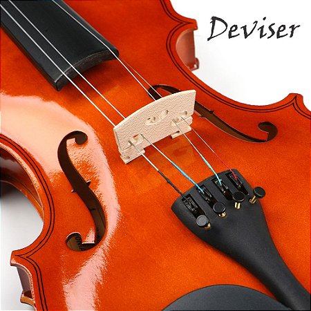 Violino Deviser 4/4 NT Bright com Estojo térmico, Arco e Breu! Completo!