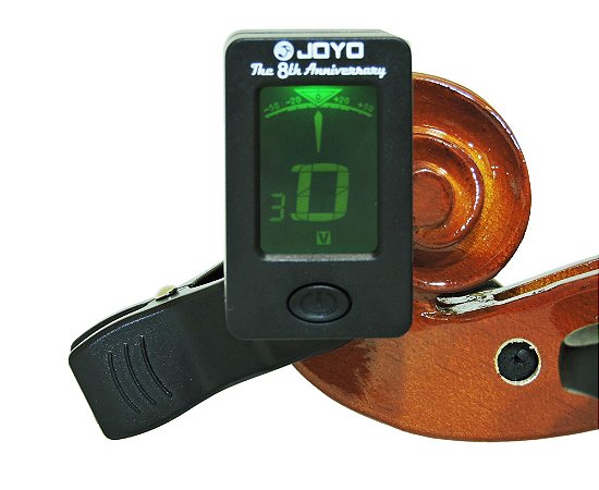 Afinador Digital Cromático Joyo modelo JT-01 para Violino
