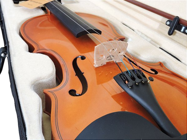 Violino Barth NT Bright 4/4 - com Estojo Térmico + Arco + Breu - Completo
