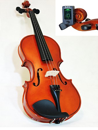 Violino Barth Violins NT 4/4 com Case (BK) + Afinador Aroma