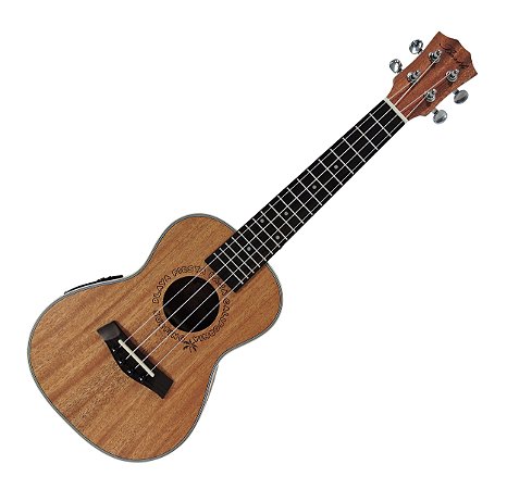 Ukulele Concert Barth Guitars Eletro Acústico (eletrico) Natural - EQ