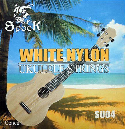 Cordas em Nylon P/ Ukulele modelo Concert - Spock Su04 - Imp