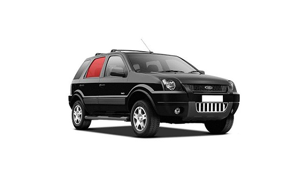 Vidro De Porta Traseira Ecosport 03/12
