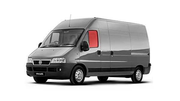 Vidro de Porta Fiat Ducato
