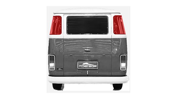 Vidro Traseiro Lateral Curvo Kombi Clipper