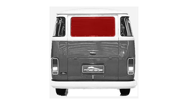 Vidro Traseiro Kombi Clipper