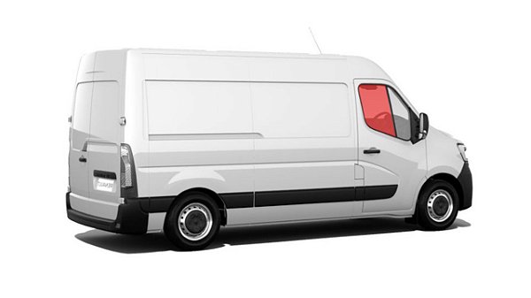 Vidro De Porta Renault Master Nova